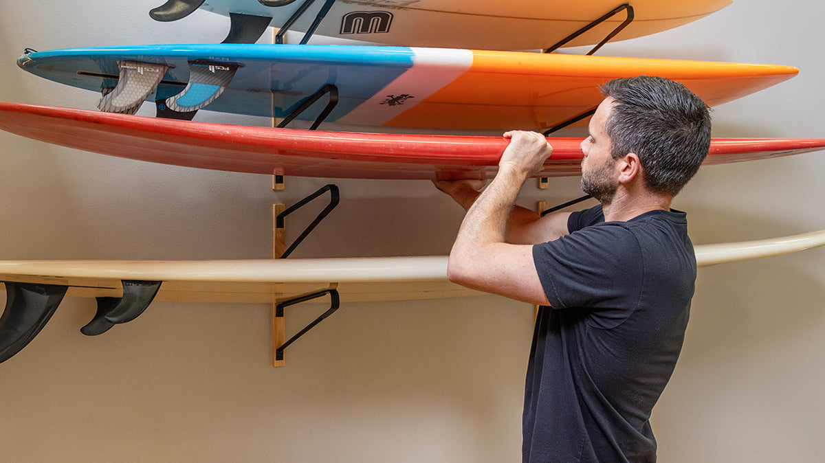 14 Small Space Solutions: Wall Mount Racks for Home & Living