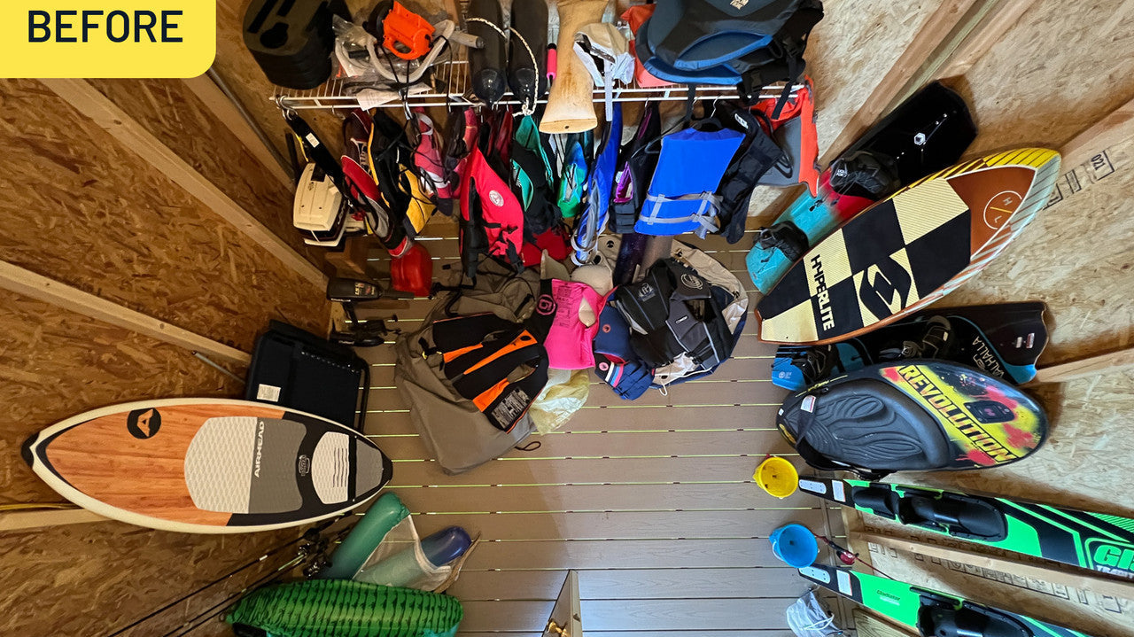 Before and After: One-Hour Boathouse Transformation