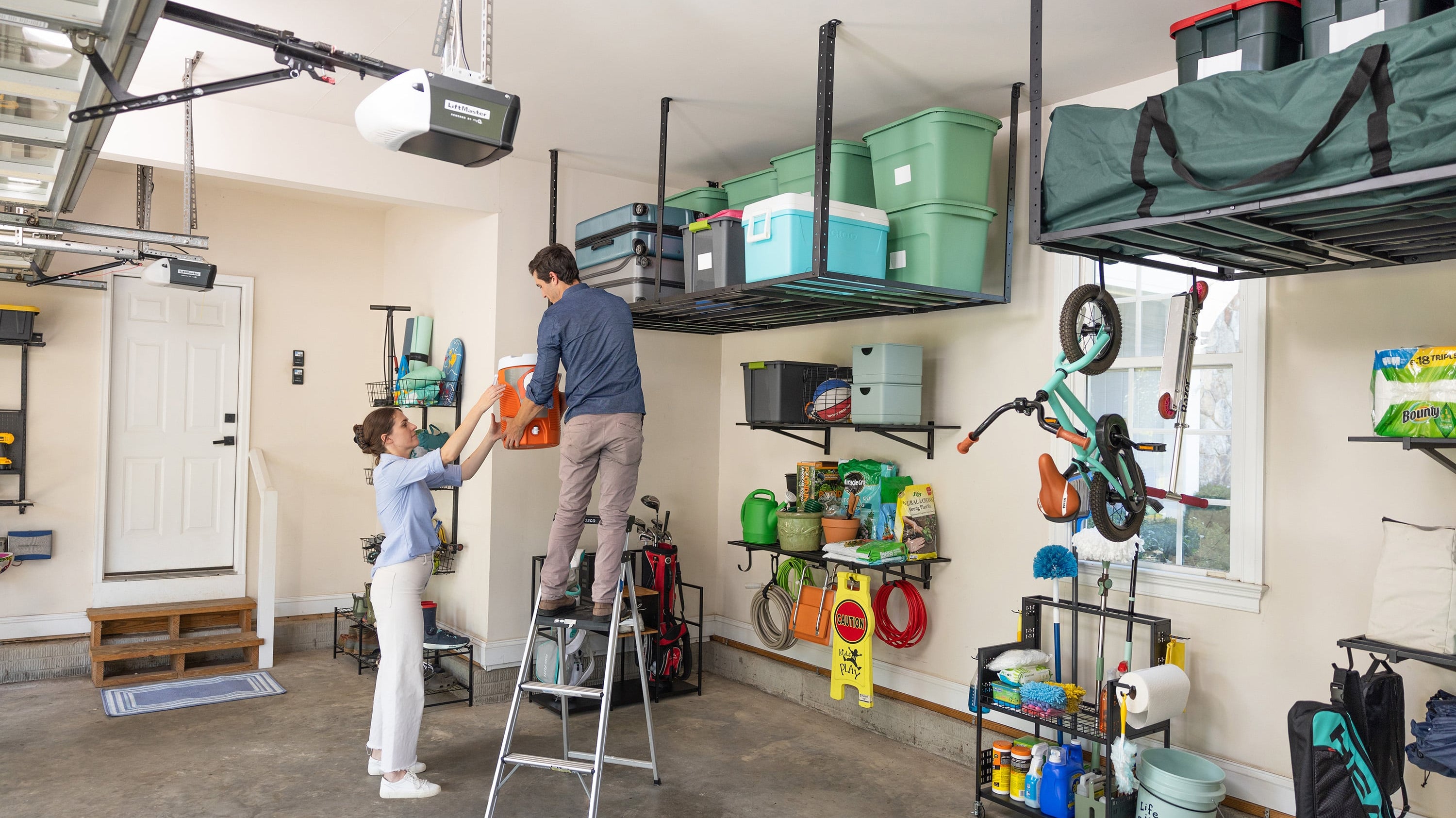 Guide to Overhead Garage Storage
