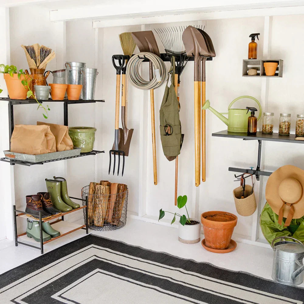 9 Clever Hacks for Storing Rakes and Shovels to Save Garage Space