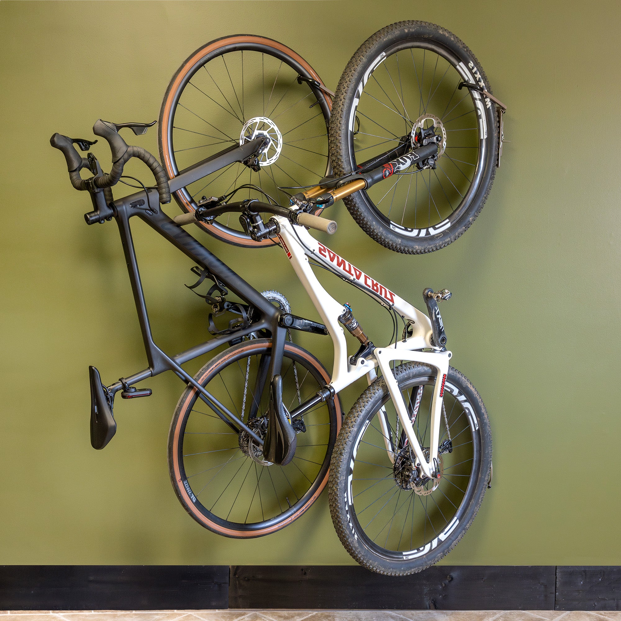 hanging bike racks for garage