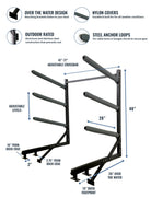 g-system boat dock rack