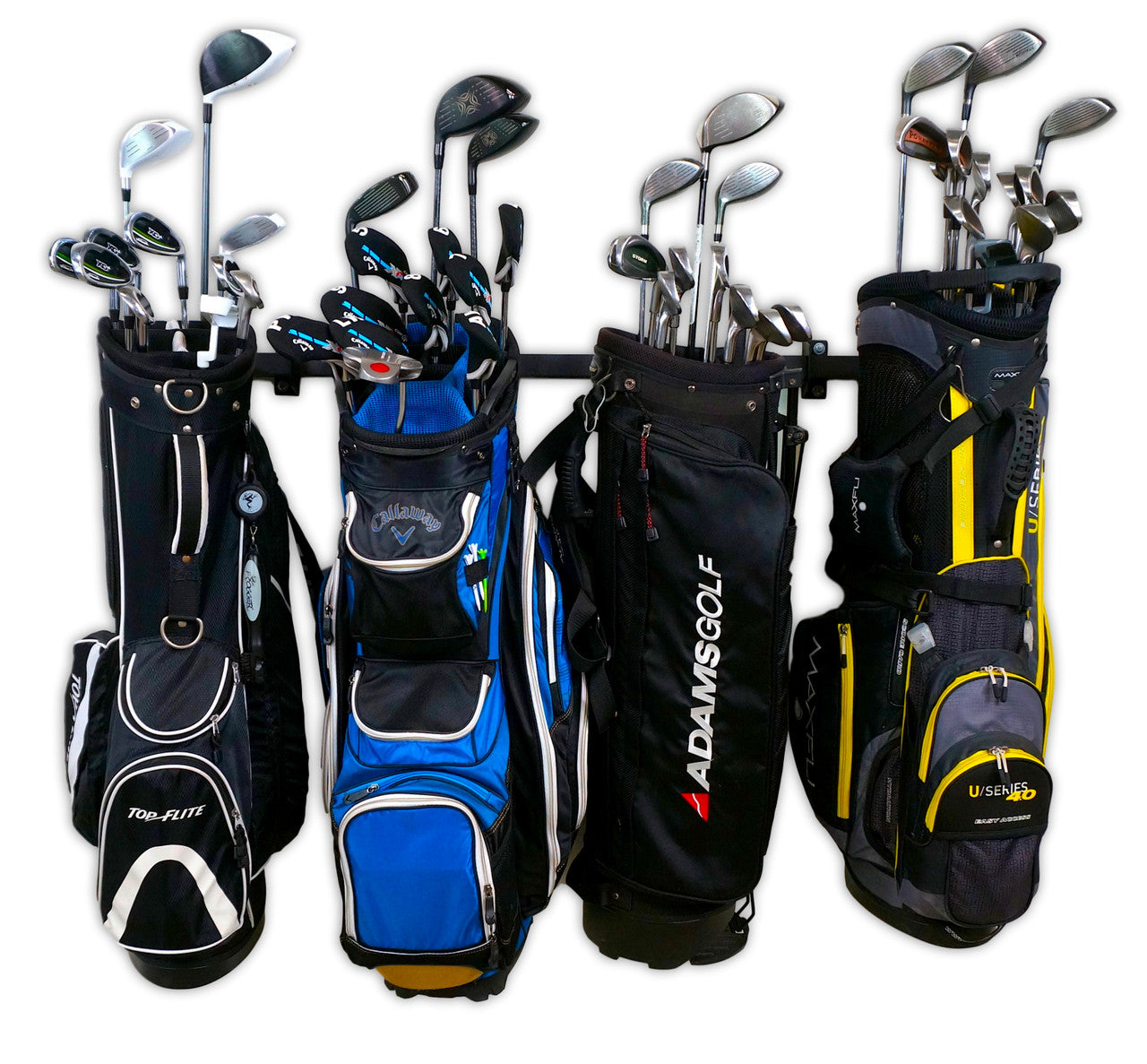 best golf bag storage wall rack