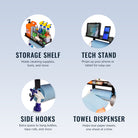 wall mount paper towel holder