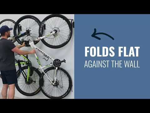 garage wall storage 2 pack swivel bike racks