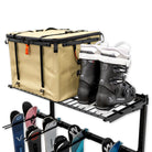 ski storage shelf