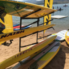 paddleboard retail display rack