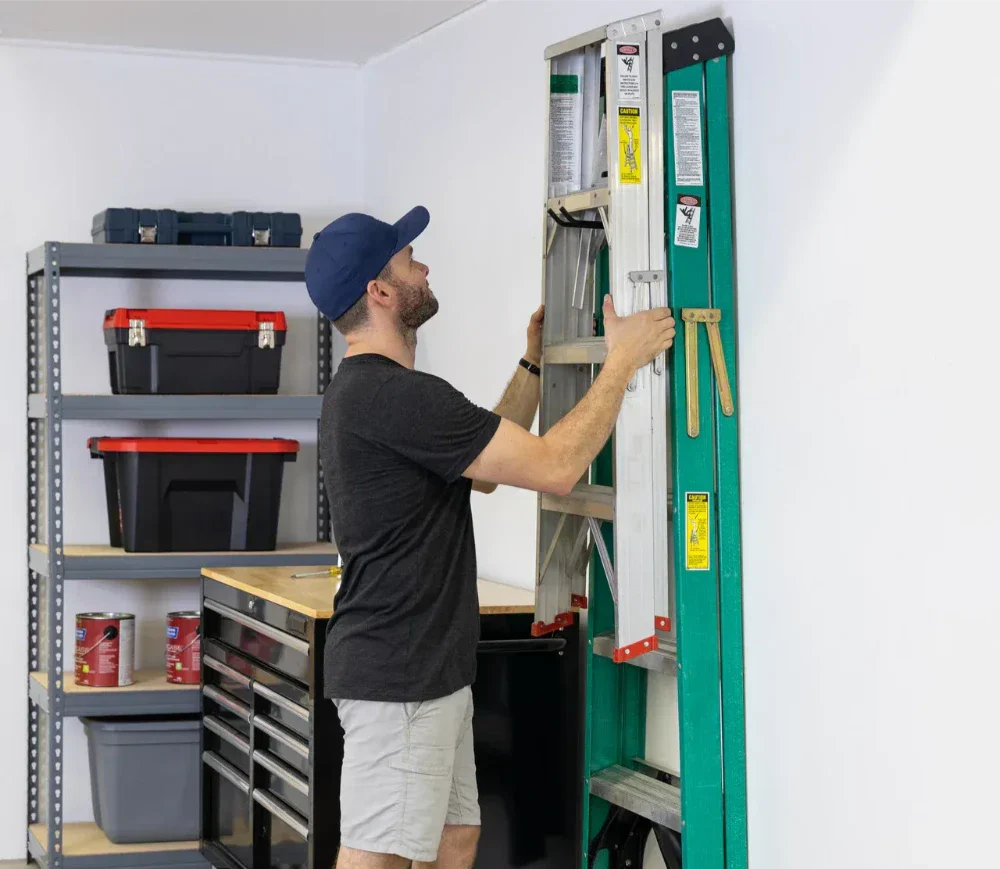 5 Ladder Storage Ideas You'll Want to Copy
