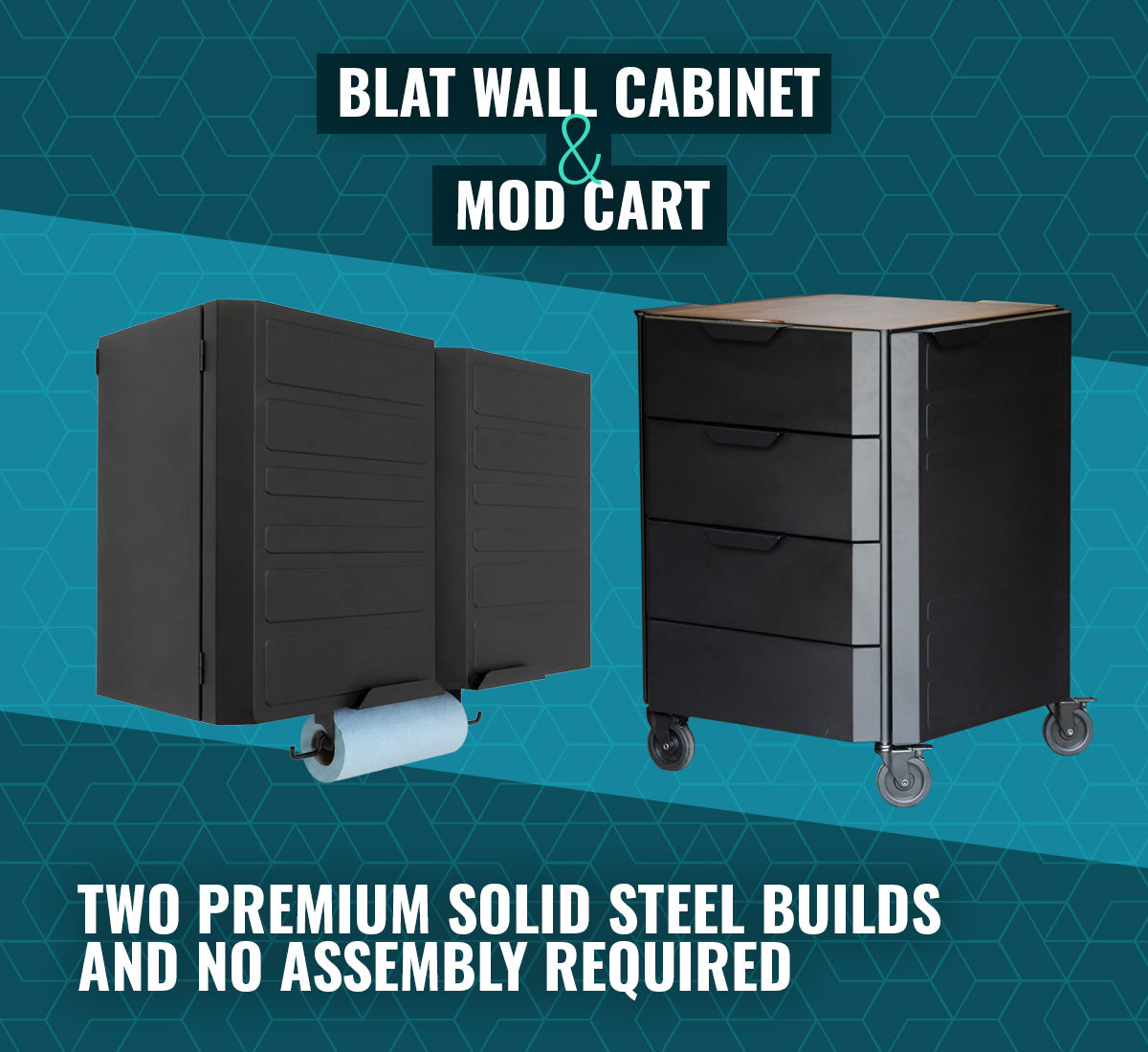MOD Cart VS BLAT Wall Cabinet