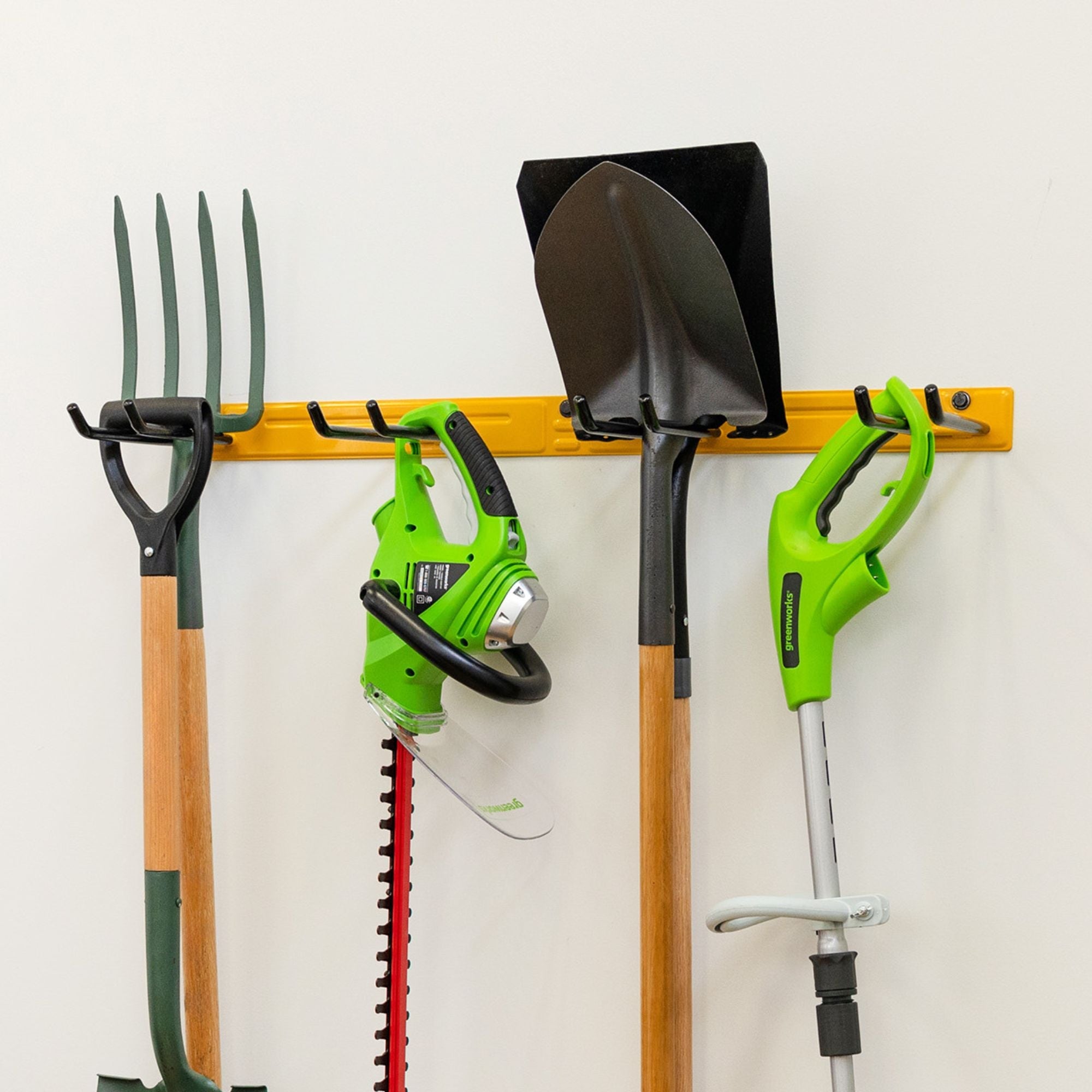 Yard Tool Storage - Wall Mounted