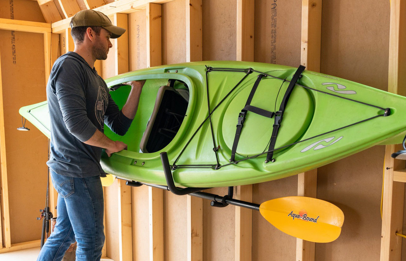 Kayak and Canoe - Wall Mounted