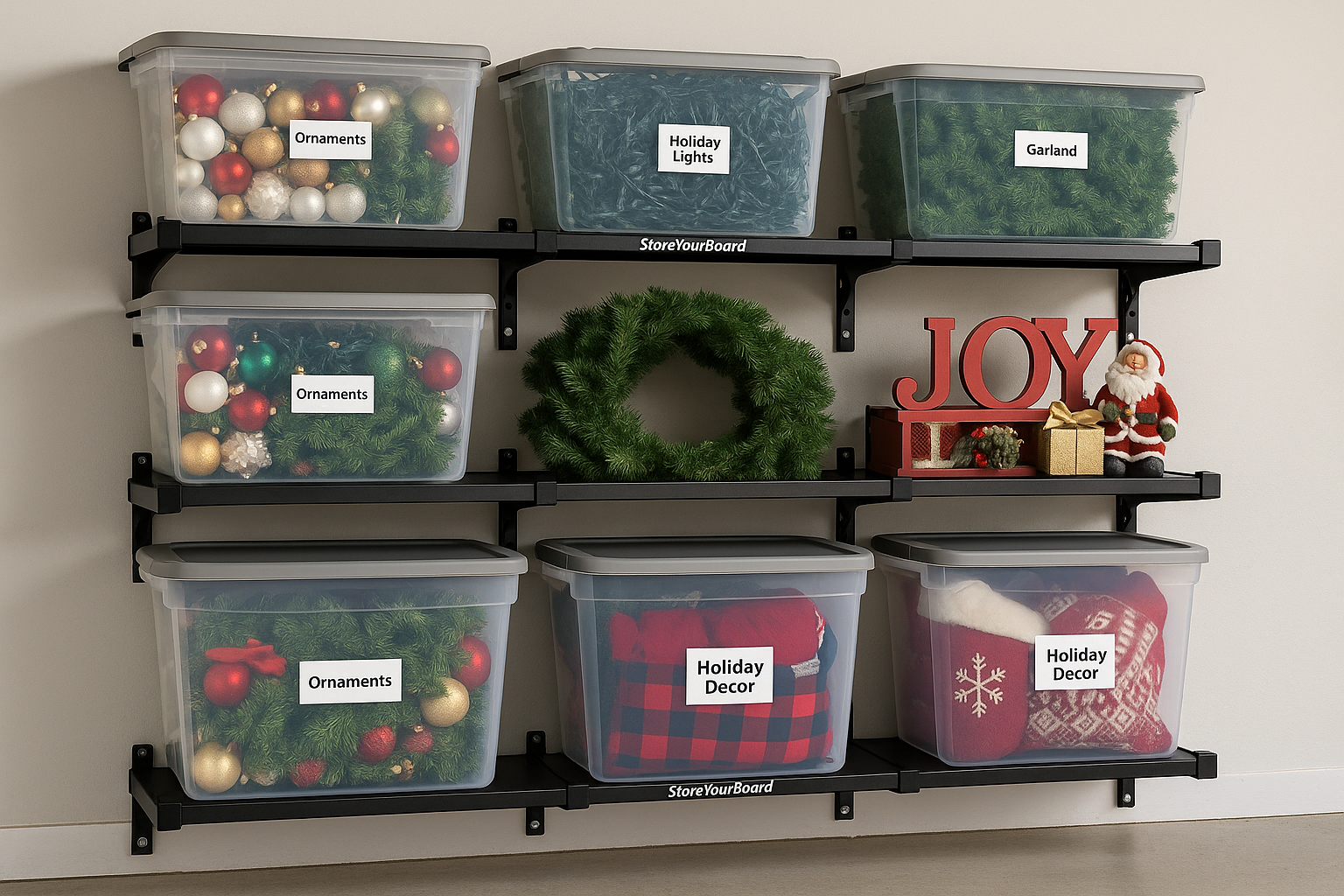 Holiday Decoration and Event Storage