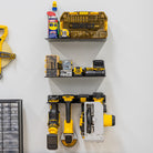 garage shelf and tool rack