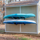 2 level outdoor organization for kayaks