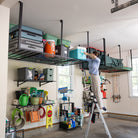 overhead garage storage system