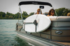 paddleboard rack for pontoon boat railing