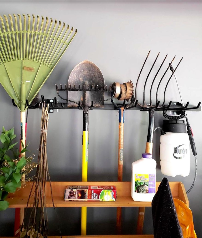 adjustable tool storage rack