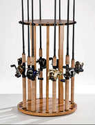24 fishing rod rack