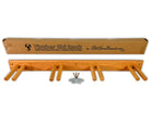 light wood ski storage rack