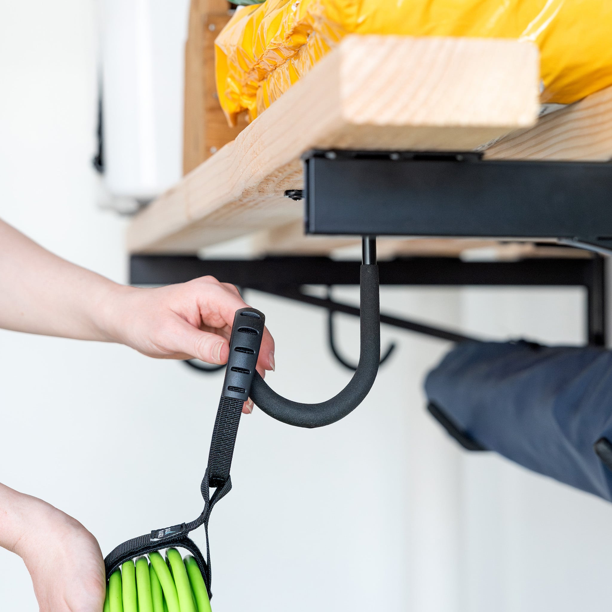 diy wall shelves with hooks