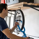 wall shelf with storage hooks