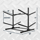 4 kayak storage rack
