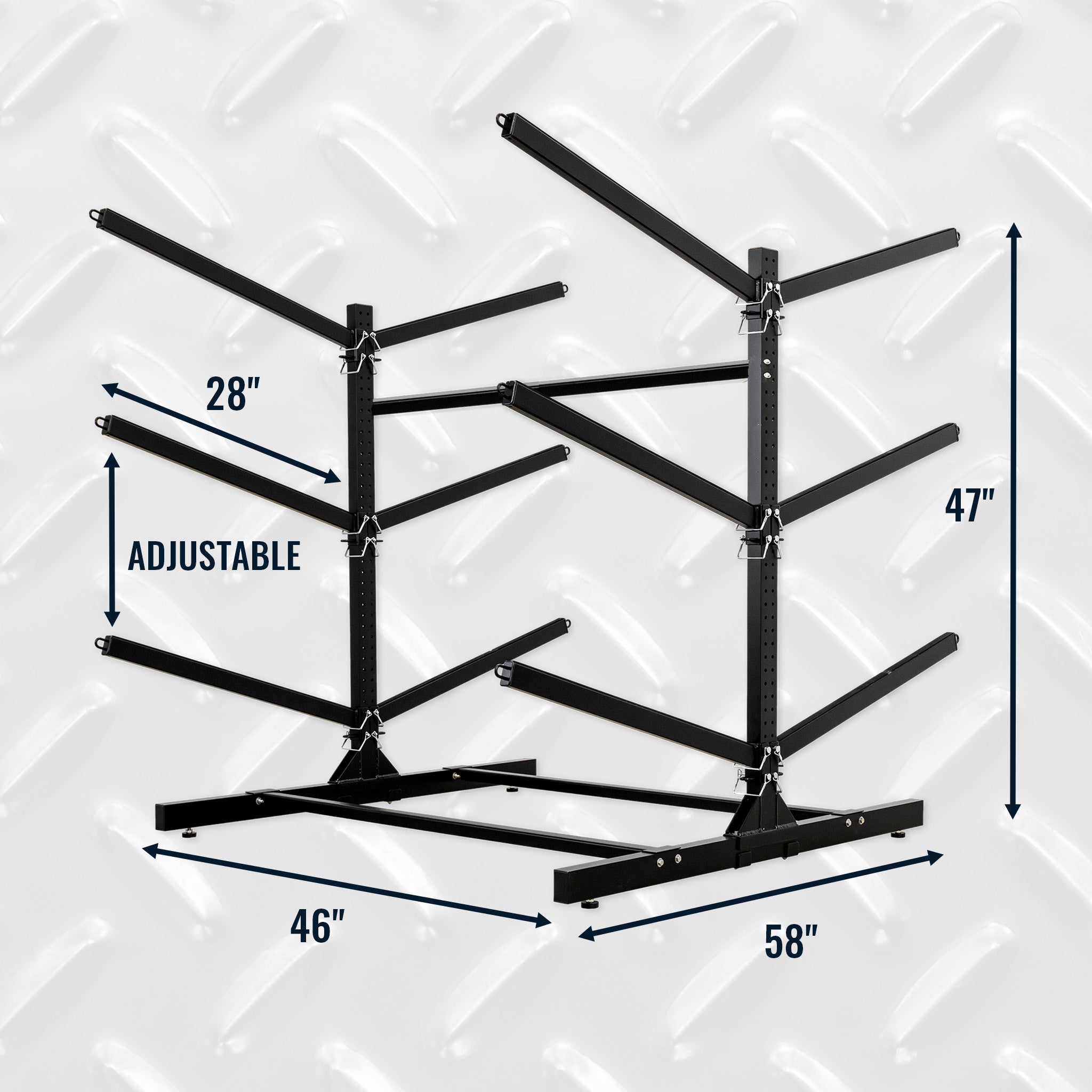 6 kayak storage rack