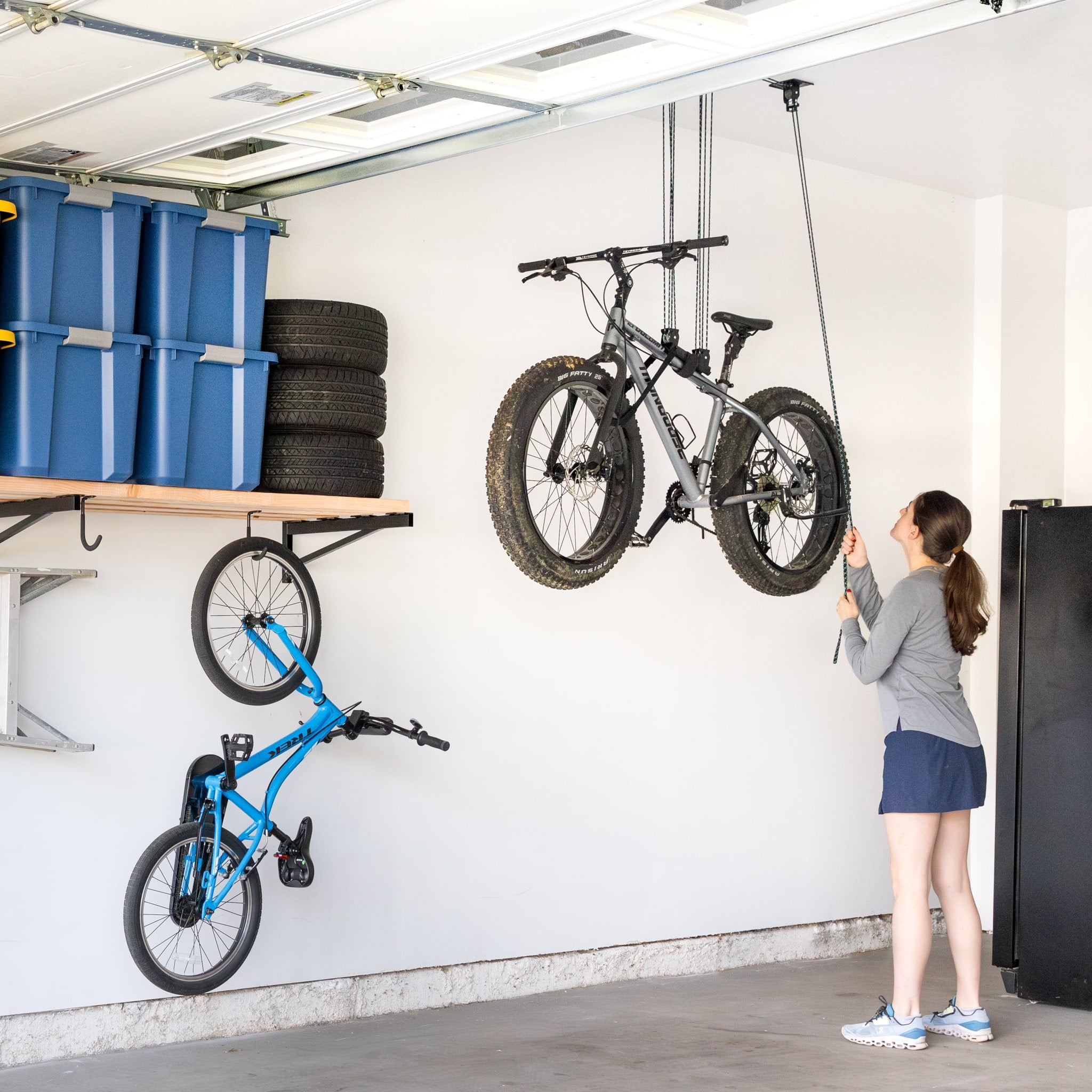garage bike hoist