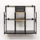 metal and wood golf organizer