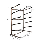 sup storage freestanding floor rack