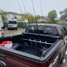 truck bed fishing rod holder